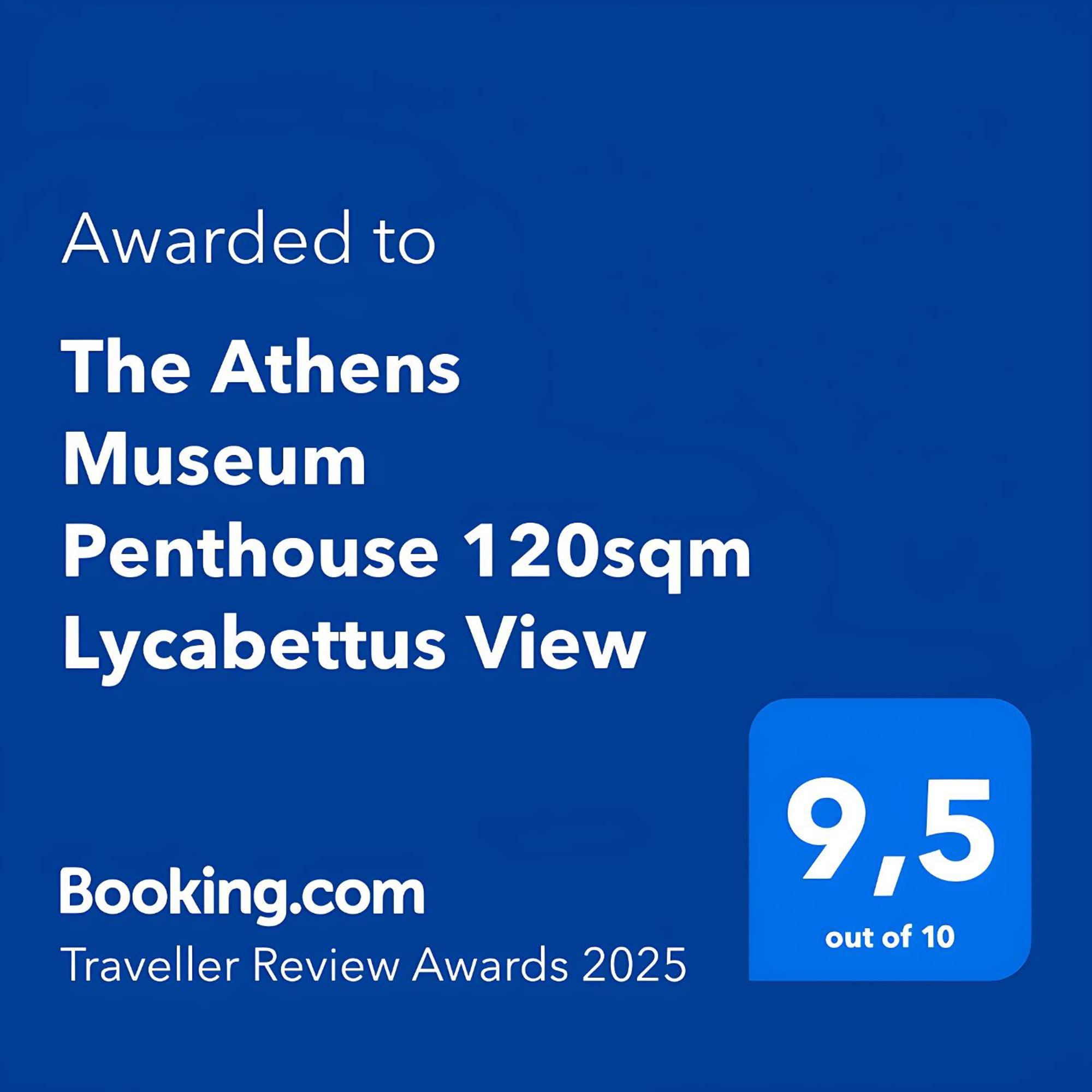 Ferienwohnung The Athens Museum Penthouse 120sqm Lycabettus View Exterior foto